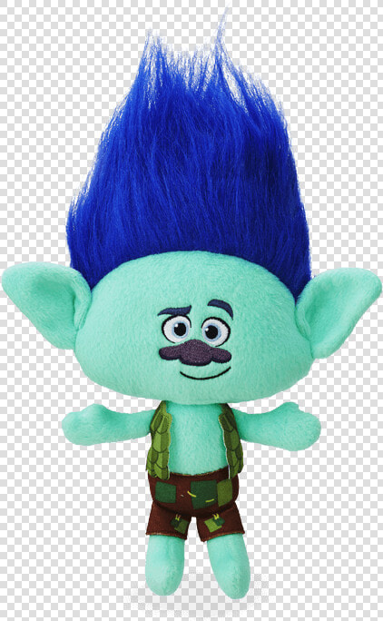 Trolls Basis Plüsch Branch   Trolls Toy  HD Png DownloadTransparent PNG