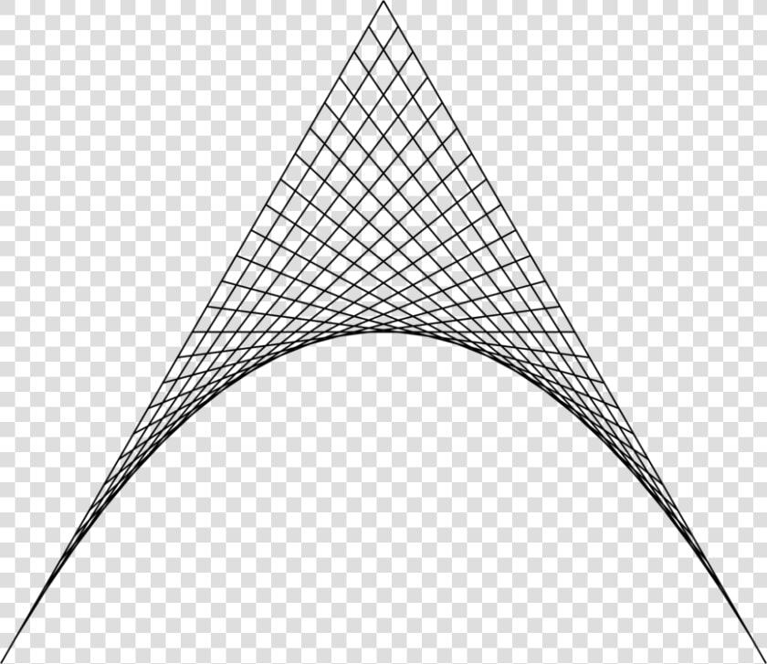 Line Art triangle symmetry   Transparent Geometric  HD Png DownloadTransparent PNG