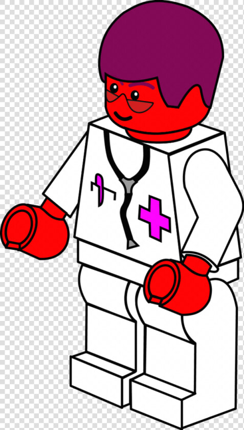 Lego Town Doctor   Lego Doctor Coloring Pages  HD Png DownloadTransparent PNG