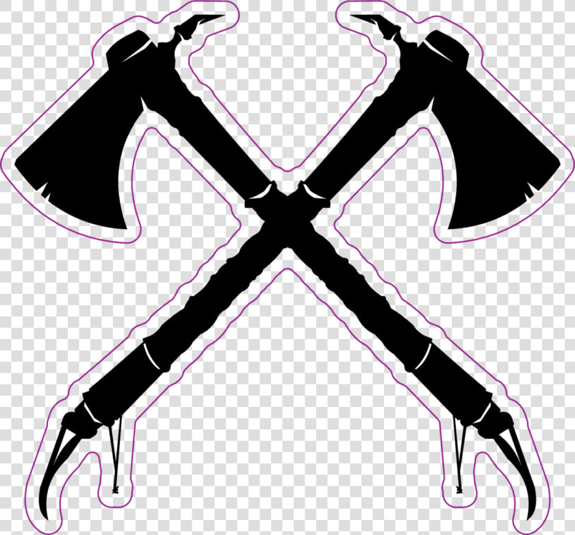 Crossed Tomahawks Sticker   Canal Winchester High School Logo  HD Png DownloadTransparent PNG