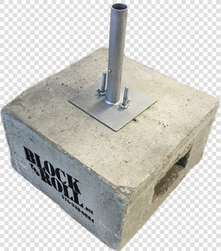 Pole Base 8 On Block   Pole Base  HD Png DownloadTransparent PNG