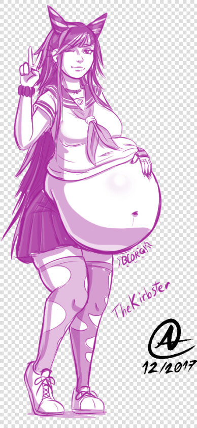 Ibuki S Ibelly  request    Cartoon  HD Png DownloadTransparent PNG