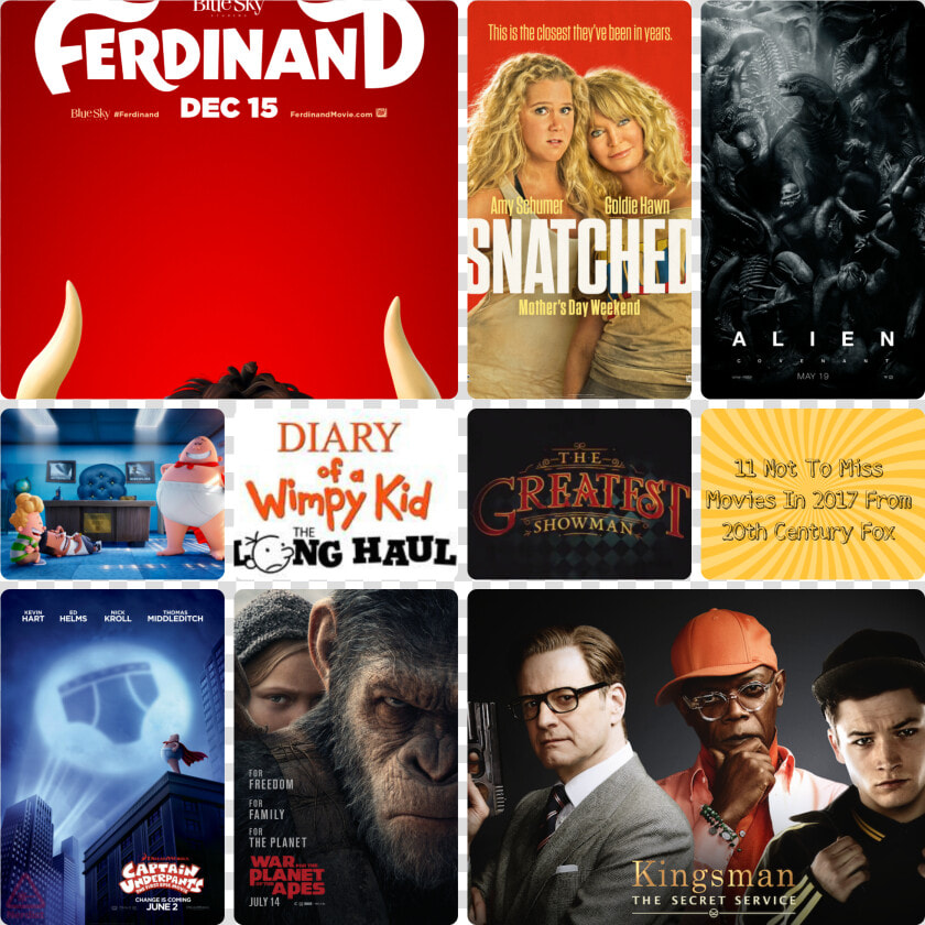 20th Century Fox 2017 Movies  HD Png DownloadTransparent PNG