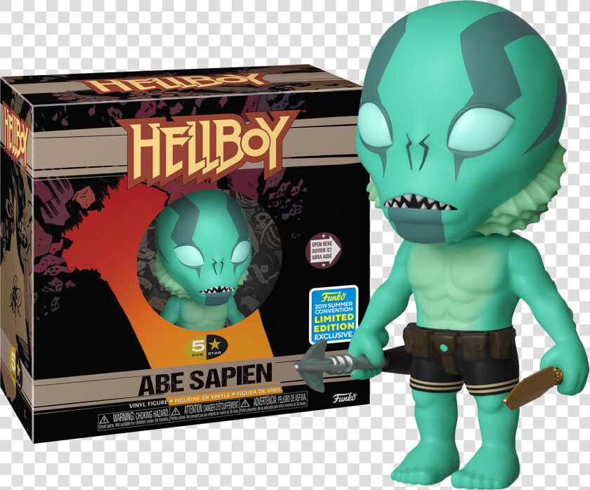Abe Sapien 5 Star   Funko 5 Star Hellboy  HD Png DownloadTransparent PNG