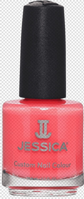 Jessica California Girl Nail Polish   Jessica Nail Polish Confident Coral  HD Png DownloadTransparent PNG