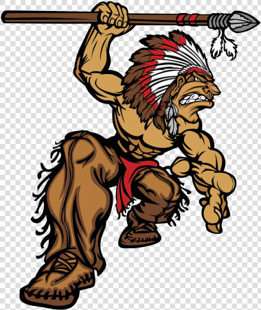 Native American Mascot Controversy Native Americans   Cartoon Native American Drawing  HD Png DownloadTransparent PNG