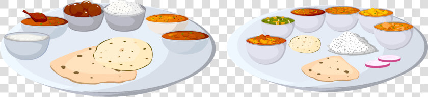 Plate Clipart Thali   Dish  HD Png DownloadTransparent PNG