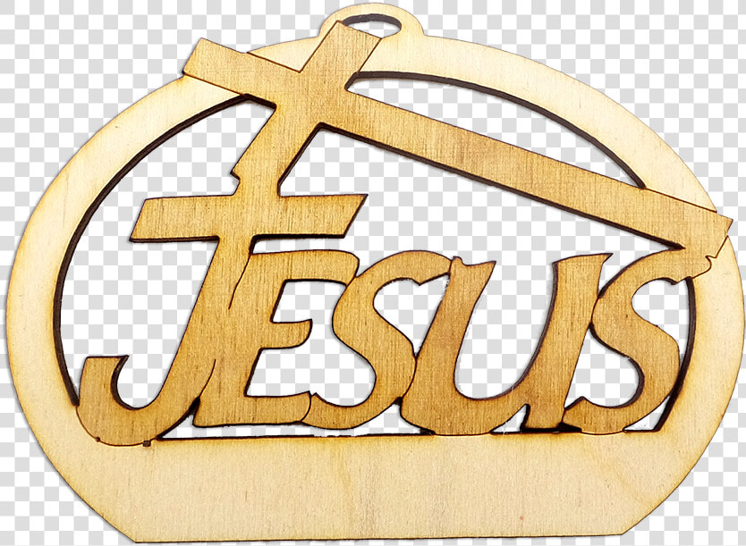 Personalized Jesus Cross Ornament   Emblem  HD Png DownloadTransparent PNG