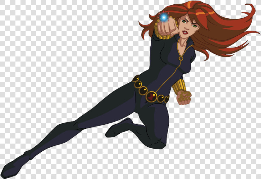 Black Widow Marvel Png   Black Widow Avengers Cartoon Character  Transparent PngTransparent PNG