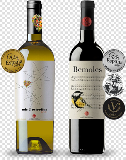 Mis Dos Estrellas Y Bemoles   Mis Dos Estrellas Vino  HD Png DownloadTransparent PNG