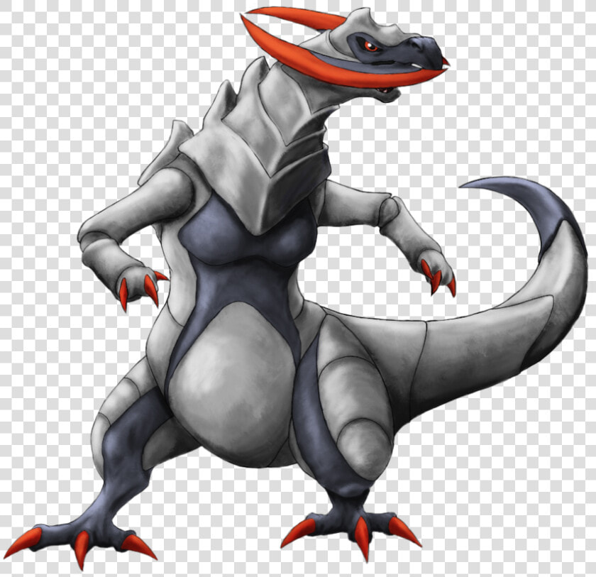 Shiny Haxorus By Howling wolf   Shiny Haxorus  HD Png DownloadTransparent PNG