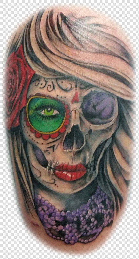 Provocative Tabula Rasa Tattoo Oni Mask Tattoo Color   Tattoo  HD Png DownloadTransparent PNG