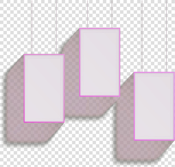  frame  hanging  3d  border  squares  pink   Hanging Frame Png Pink  Transparent PngTransparent PNG