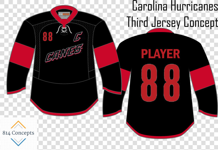 Carolina Hurricanes Jersey Concept  HD Png DownloadTransparent PNG