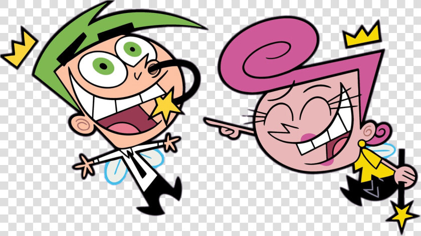 The Fairly Oddparents Wanda And Cosmo Having Fun   Fairly Odd Parents Background Hd  HD Png DownloadTransparent PNG