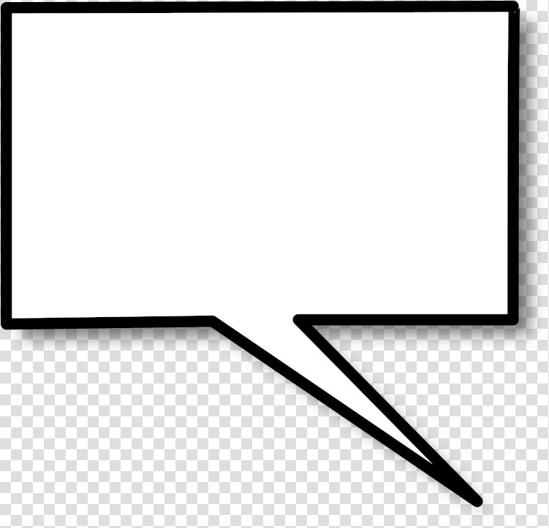 Line callout speech Balloon   Transparent Background Word Bubble  HD Png DownloadTransparent PNG