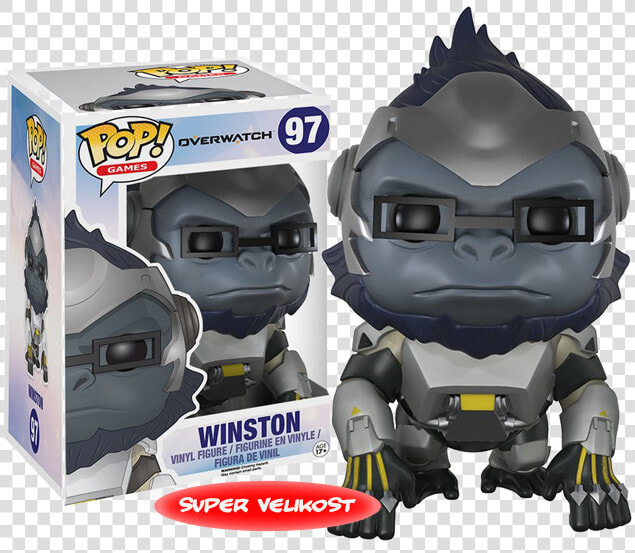 Overwatch Winston Pop Figure   Png Download   Pop Games Overwatch Winston 6  Transparent PngTransparent PNG