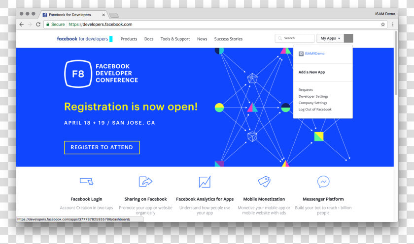 Fb App Landing Page   Connect With Facebook App  HD Png DownloadTransparent PNG