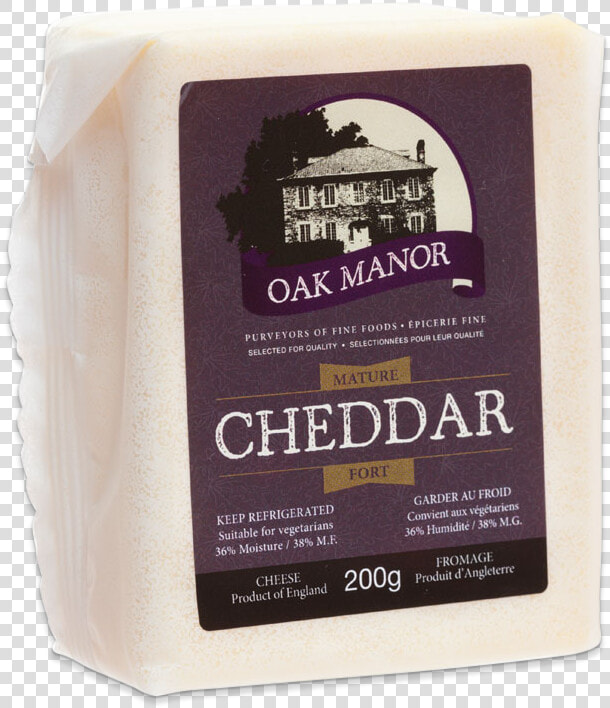 Packaging For Oak Manor Mature Cheddar  HD Png DownloadTransparent PNG