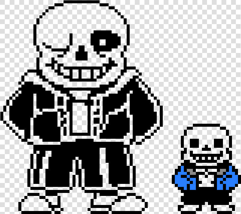 Sans Sprite Png   Sans Sprite Pixel Art  Transparent PngTransparent PNG