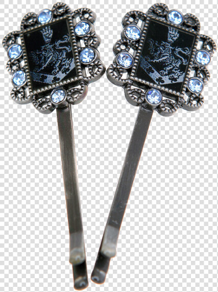 Cullen Crest Bobby Pins   Crystal  HD Png DownloadTransparent PNG