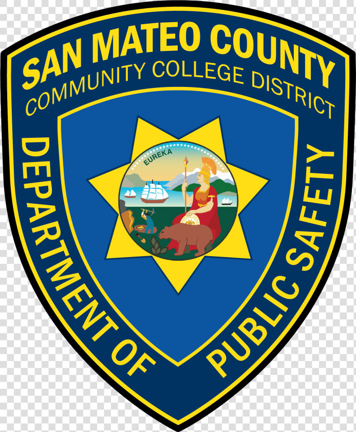 Public Safety Patch   San Mateo County Community College District Public  HD Png DownloadTransparent PNG
