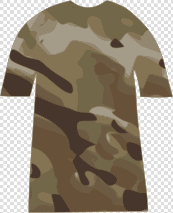 Hd T Shirt Military   Camo Shirt Clip Art  HD Png DownloadTransparent PNG