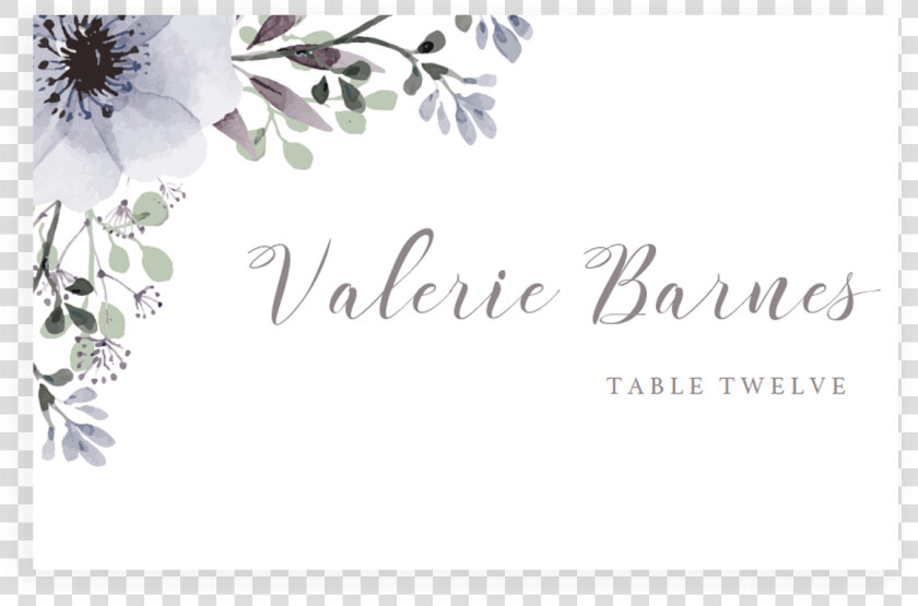 Place Cards Wedding Invitation Template Business Cards   Flower Card Png  Transparent PngTransparent PNG