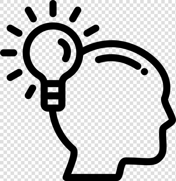 Human Behavior line black And White   Creativity Clipart Black And White  HD Png DownloadTransparent PNG