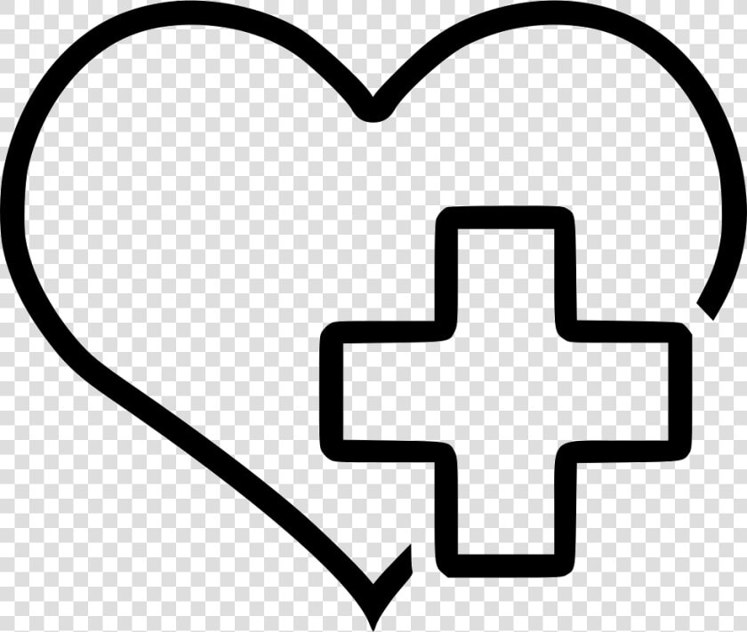 Health Care Medical Comments   Heart With Health Cross Clipart  HD Png DownloadTransparent PNG