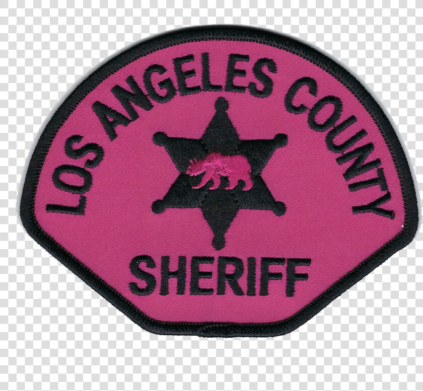 Los Angeles County Sheriff Pink Patch 2018  HD Png DownloadTransparent PNG