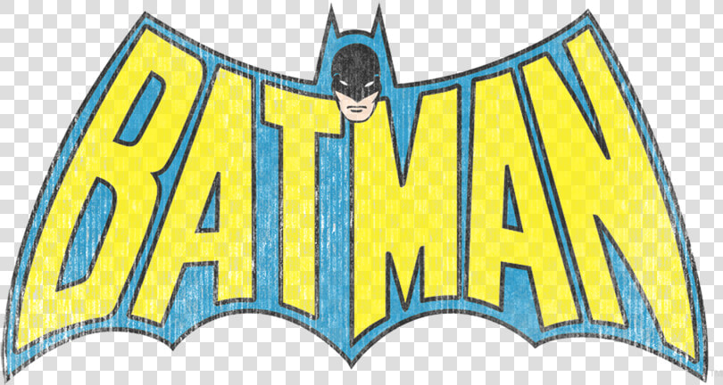 Dc Comics Classic Batman Logo Distressed Men S Regular  HD Png DownloadTransparent PNG