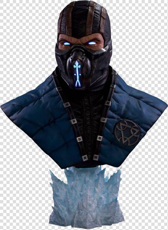 Mortal Kombat X   Sub Zero Bust Statue  HD Png DownloadTransparent PNG