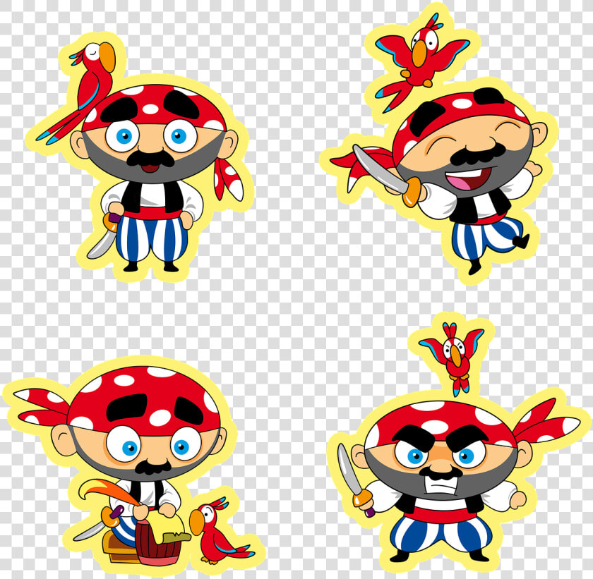 Sticker  Pirate  Parrot  Empathy  Alegre  Angry  Emoji   Sticker  HD Png DownloadTransparent PNG