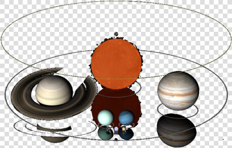 1e8m Comparison Saturn Jupiter Ogle Tr 122b With Uranus   Ogle Tr 122b Vs Earth  HD Png DownloadTransparent PNG