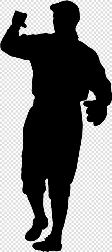 Baseball Catcher Silhouette At Getdrawings   Transparent Baseball Players Silhouette  HD Png DownloadTransparent PNG