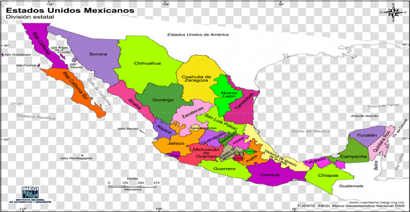Mapa Mexico Png   Png Download   Mexico States  Transparent PngTransparent PNG