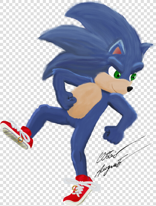 After Spending A Whole Night Analyzing The Poster For   Sonic Movie See Through  HD Png DownloadTransparent PNG
