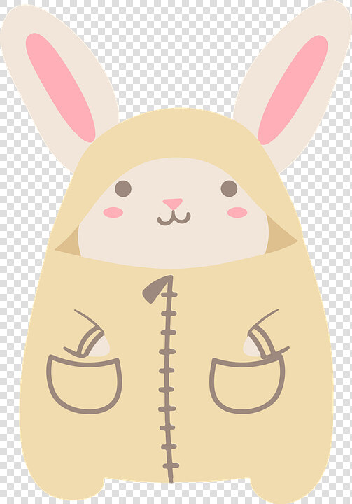 Autumn  Rabbit  Bunny  Cute  Nature  Forest  Field   Cartoon  HD Png DownloadTransparent PNG