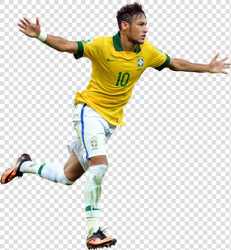 Neymar 10 Brazil Celebrate Goal   Neymar Brazil 2018 Png  Transparent PngTransparent PNG
