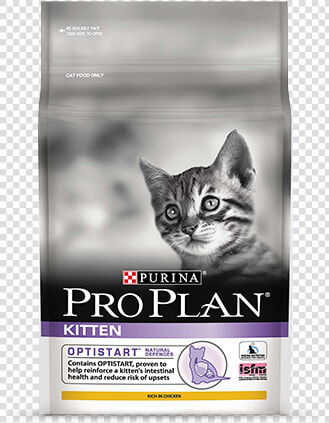Kitten With Optistart Kitten Food   Pro Plan Kitten Chicken  HD Png DownloadTransparent PNG