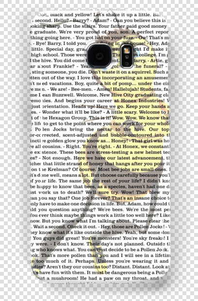 Bee Movie Script Small  HD Png DownloadTransparent PNG