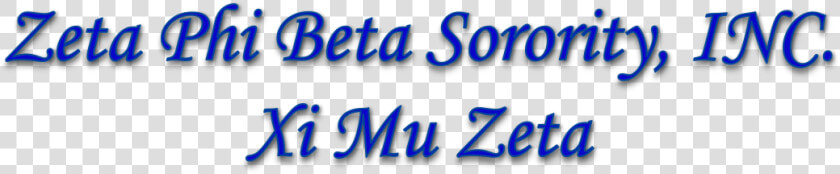 Zeta Phi Beta Sorority  Inc   Majorelle Blue  HD Png DownloadTransparent PNG