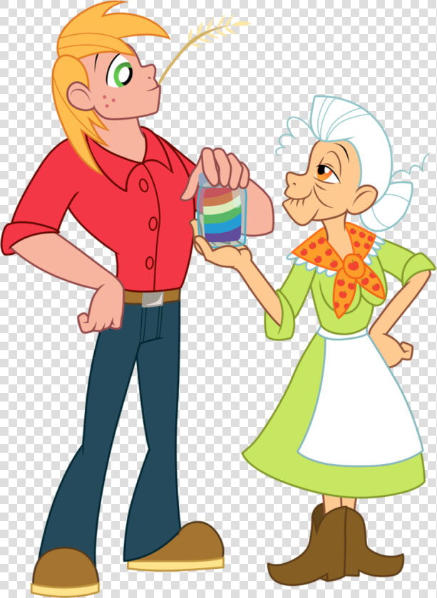 Big Mac And Granny Smith By Trinityinyang   My Little Pony Human Big Mac  HD Png DownloadTransparent PNG