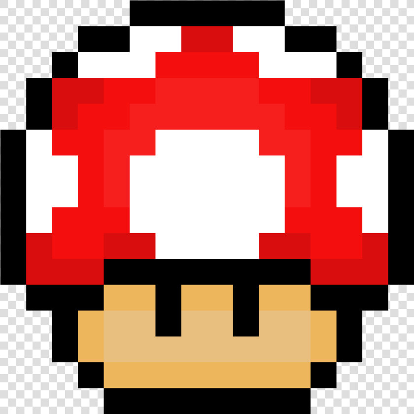 Mario Mushroom Pixil   Super Mario World 1 Up Mushroom  HD Png DownloadTransparent PNG