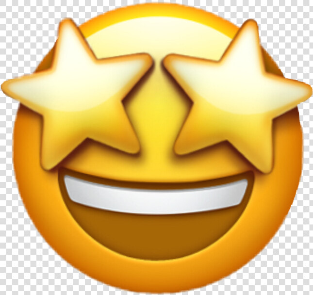 Star Emoji Png   Transparent Background Happy Emoji Png  Png DownloadTransparent PNG
