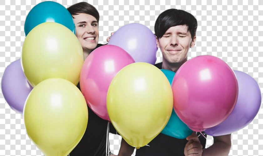 Transparent Party B    Dan And Phil Celebrate  HD Png DownloadTransparent PNG