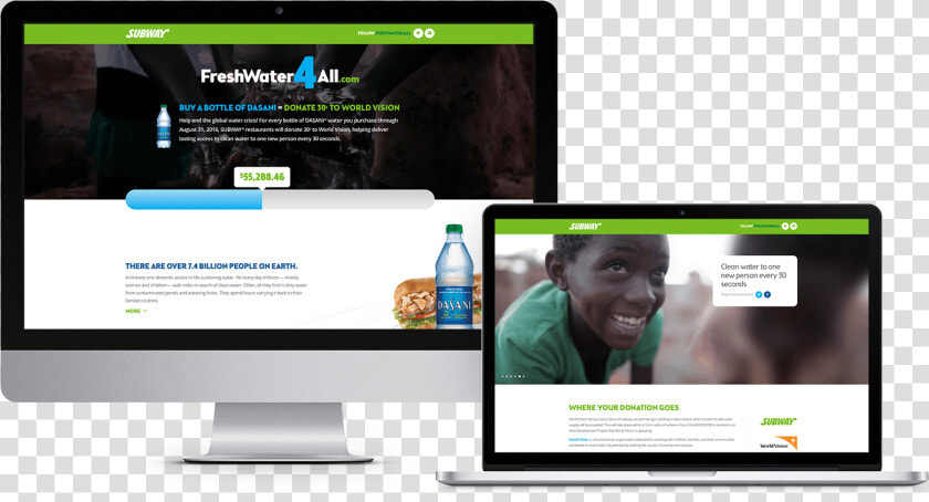 Freshwater4all Landing Page   Functional Testing  HD Png DownloadTransparent PNG