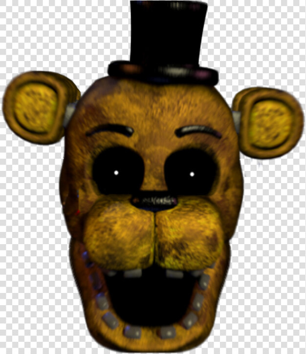 Golden Freddy Fazbear Head   Png Download   Golden Freddy Head Png  Transparent PngTransparent PNG