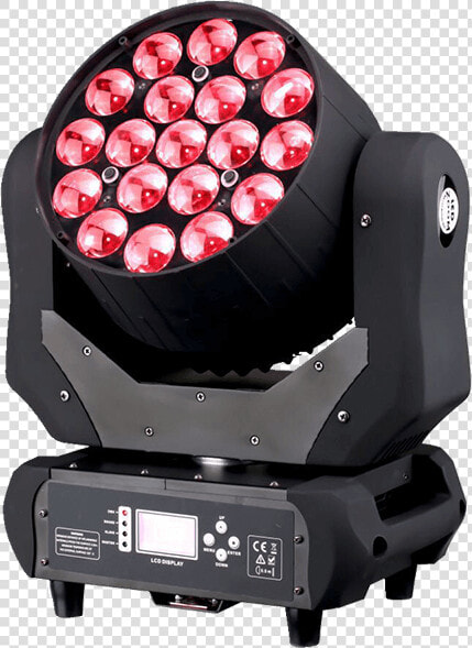 Led Moving Head Lights Wash Zoom 19x15w  HD Png DownloadTransparent PNG